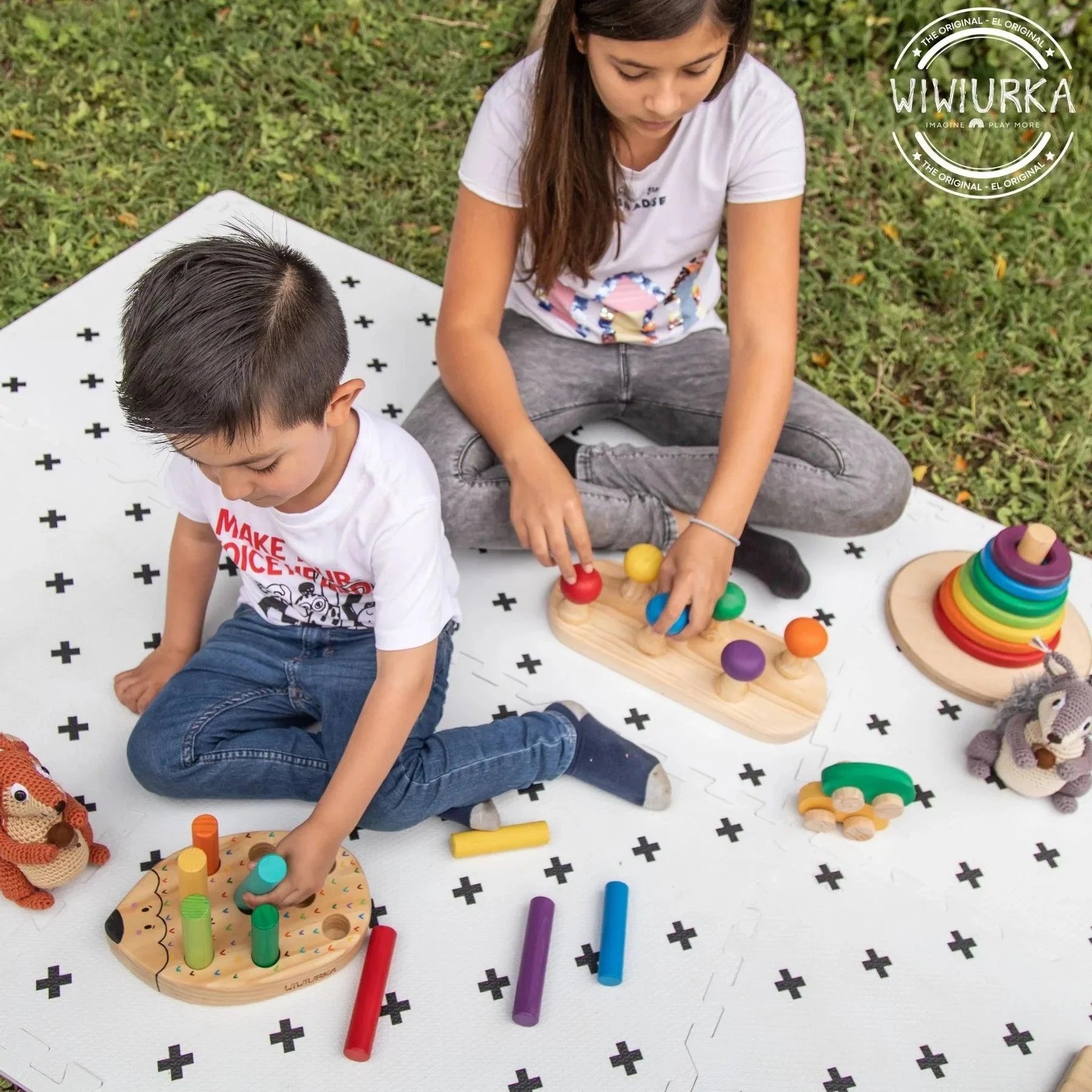 LEARNING WITH THE RAINBOW SET